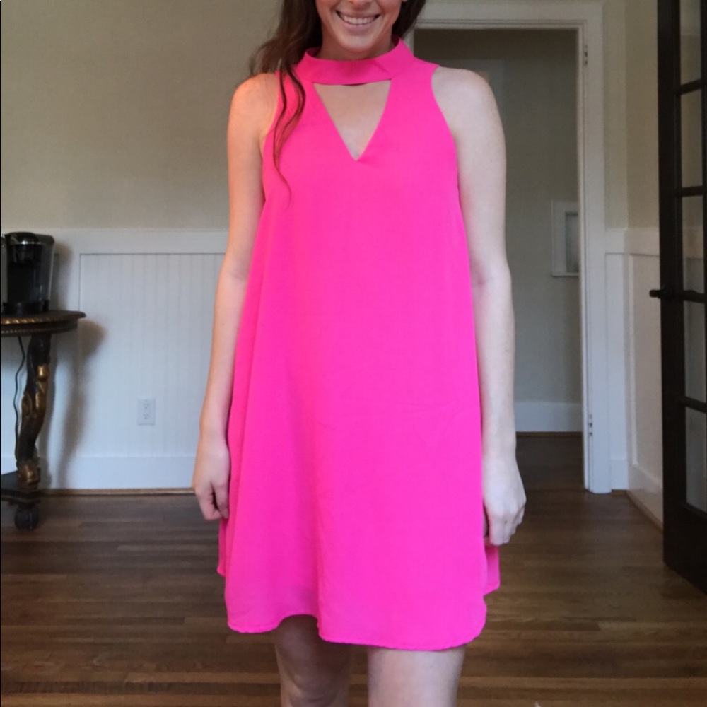 Pink dress